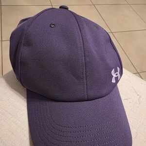 Purple Under Armour Cap
